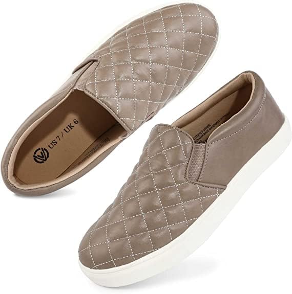 Pair of women brown casual shoes