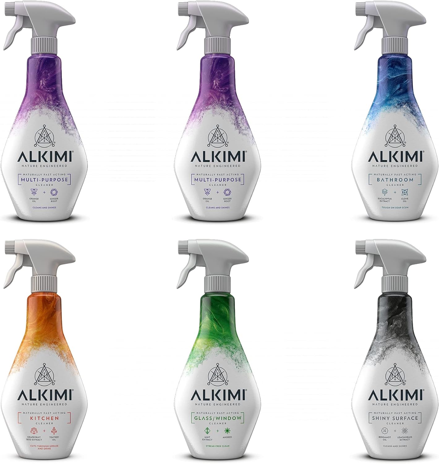ALKIMI Home Essentials Cleaning Products, Pack of 6
